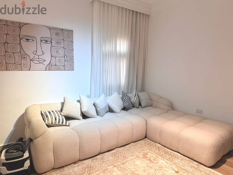 L SHAPE SOFA 1