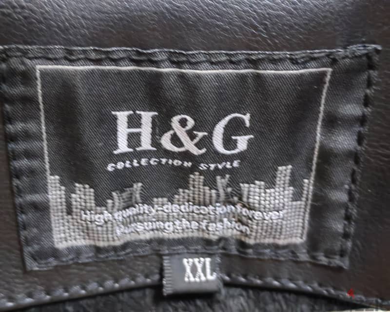 leather jacket H&G prand new 4