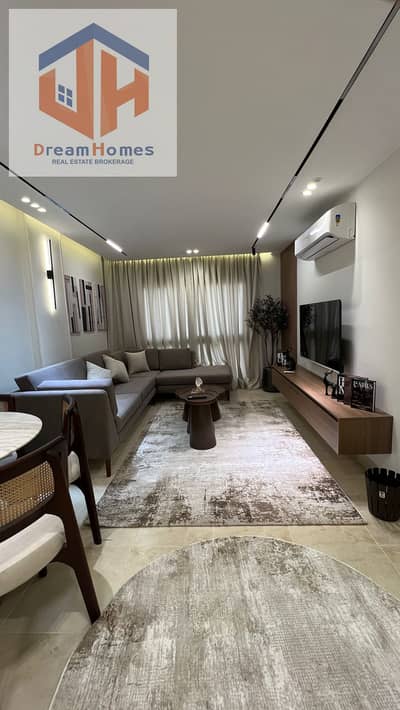 Furnished apartment for rent in Madinaty, luxurious furnishings at the highest level