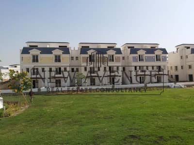 For Sale Villa One Story in Mountain View i City New Cairo Large Area with Roof Ready to move