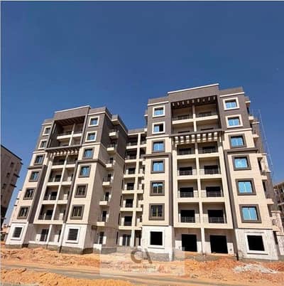 Fully finished apartment for sale ready for immediate occupancy in the prestigious Mian Compound in Shorouk City Only 10% down payment