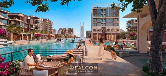 شاليه غرفتين متشطب بالكامل صف اول علي اللاجون و بفيو الجولف و شاطئ علم الروم الساحر بسعر اللونش الافتتاحي