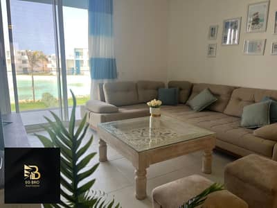 شاليه 3 غرف مفروش بالكامل للإيجار Direct Lagoon View في فوكا باي الساحل الشمالي