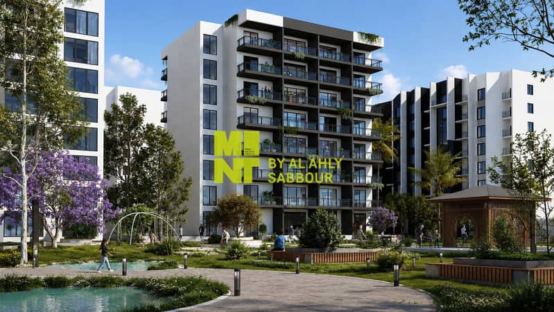 Up to 30% Discount on a 103 sqm, 2-Bedroom Apartment in the Investors Area, New Capital, with 0% Down Payment.
