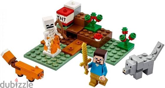 LEGO Minecraft the taiga adventure set