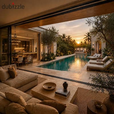 For a very limited time: a twin house with an open landscape view is available for sale at an unbeatable price in the most prestigious and distinctive