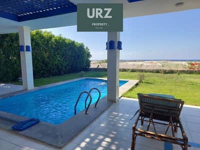 Standalone villa in Ras El Hekma with sea & panoramic view and private pool Fully finished with ACs installments or huge discount near La Vista