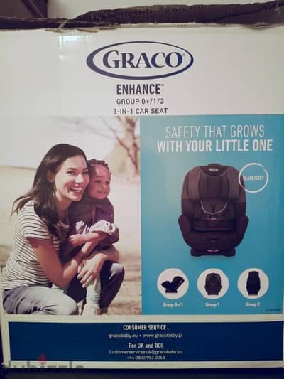 Graco Enhance Convertible Car Seat Group 0 1 2