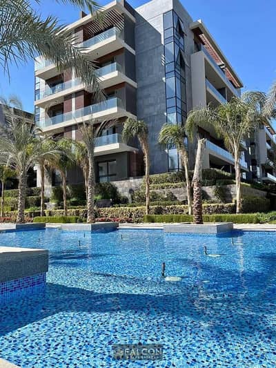 Luxury apartment from La Vista, with 8-year installments, for sale in El Patio Sola compound, in the heart of Shorouk City, directly on the Suez Road,
