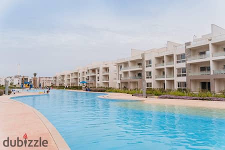 Last chalet 60m in Aroma Sokhna | Lagoon View | Finished with air conditioning | 40% cash discount |