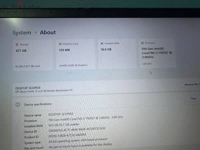 Hp zbook firefly G8