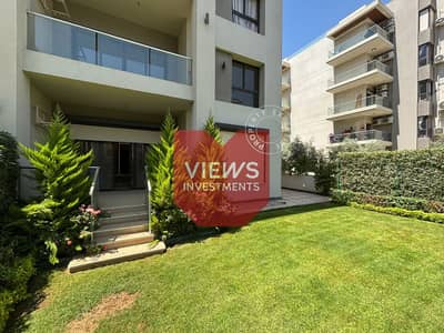 شقة للبيع 3 غرف نوم بحديقة 105م متشطبه بالكامل كمبوند إدريس ايستAdress East  تطل على مساحات خضراء ومسطحات مائية.