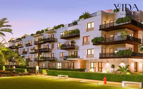 Apartment for sale in Zayed Heights compound, near the main gate, second floor, in a very prime location.