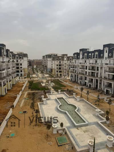 شقة للبيع 155م 3 غرف نوم موقع متميز اللاجون ماونتن فيو اى سيتي Mountain view i city
