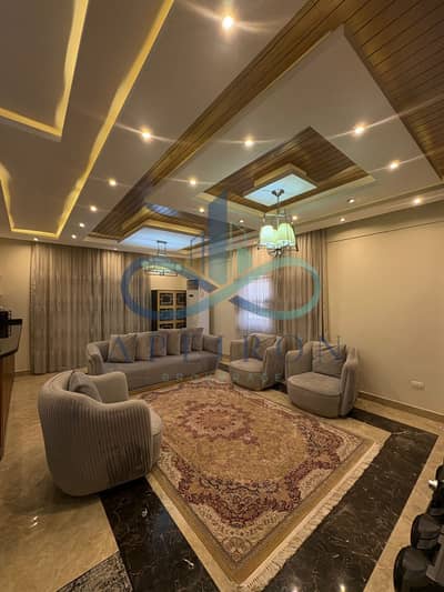 Luxury Fully Furnished Apartment for Rent in North Lotus, 205 sqm, 3 Bedrooms, Spacious Reception, Open Kitchen, 3 Bathrooms--------------------------