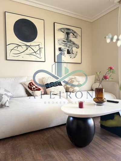 استوديو مفروش للإيجار في سوديك فيليت V Residence | 40 م² + تراس خاص 200 م² | غرفة نوم واحدة | 50,000 جنيه شهريًا