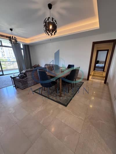 Luxury 156 sqm first-floor apartment in Ora Cairo Festival, overlooking landscaped gardens. Features 2 master bedrooms with en-suite bathrooms (one wi