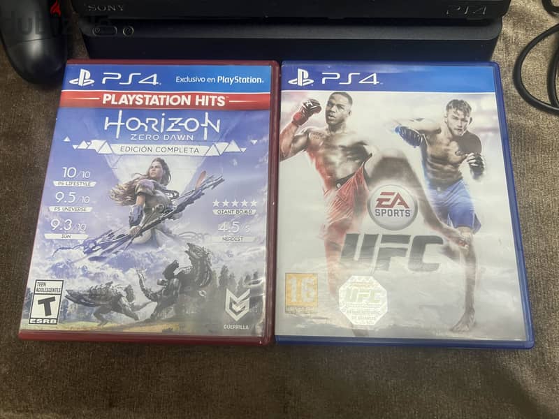 Ps4 slim with two controllers 1