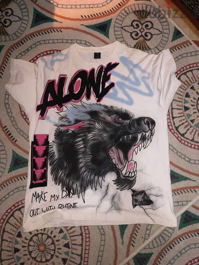 4 T-shirts Bershka used