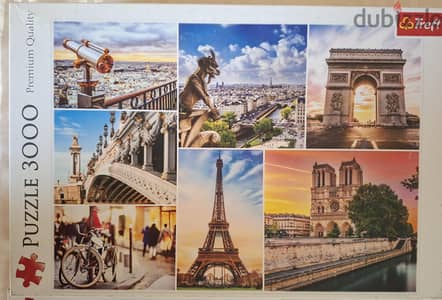 trefl puzzle 3000 piece كامل