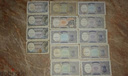 عملات ورقية فئة 5،10 قروش البيع لاعلى سعر
