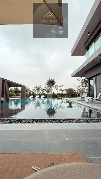 Latest VIP Villa for Sale in New Cairo Private Pool Landscape Water View Near AUC & Cairo Festival City