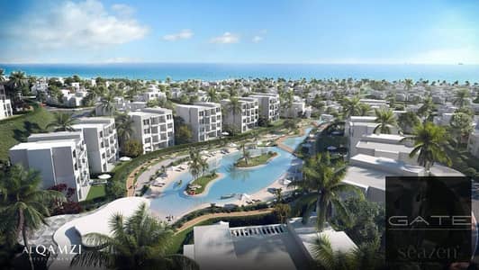 شالية للبيع بسعر مميز  متشطب بالمطبخ والتكييفات – في سيزن القمزي | الساحل الشمالي بحري صريح