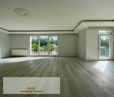 Duplex with a private garden for sale, ready for immediate delivery, located in a distinctive compound on Gamal Abdel Nasser Axis.