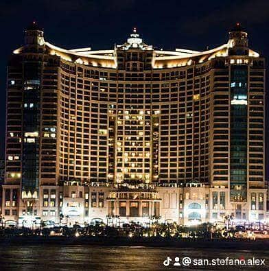شقة للبيع بابراج سان ستيفانو جراند بلازا للسكن الفندقي واستثمار مميز