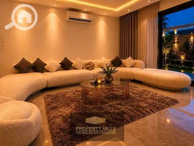 فيلا بانورامية High End واسعة بسعر مميز علي وصلة دهشور بجوار بالم هيلز