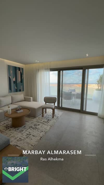 Chalet for sale in the North Coast from Al Marasem at a competitive price with complete delivery features