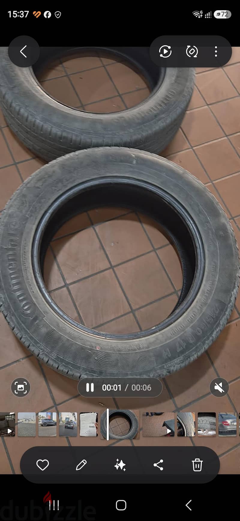 contintal tyres 215/60/17 2