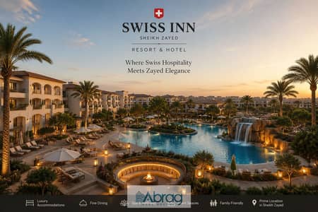 غرفة فندقية في قلب الشيخ زايد بعائد سنوى 18% - SWISS INN