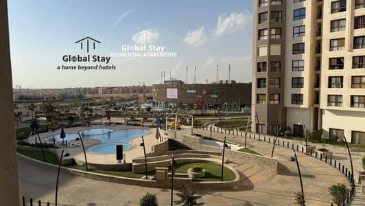 دوبلكس فندقي فاخر للإيجار في بورتو نيو كايرو إطلالة وموقع مثالي أمام الجامعة الأمريكية