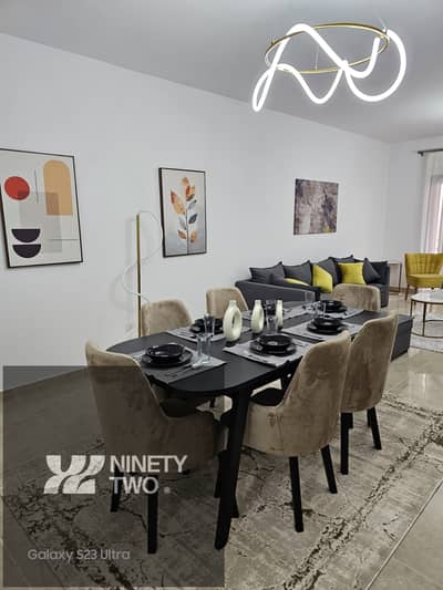 Luxury Fully Furnished Apartment for Rent in Al Marasem Moon Residence, New Cairo | 167 SQM | 3 Bedrooms | 3 Bathrooms | 1st Floor | 1 Master Bedroom