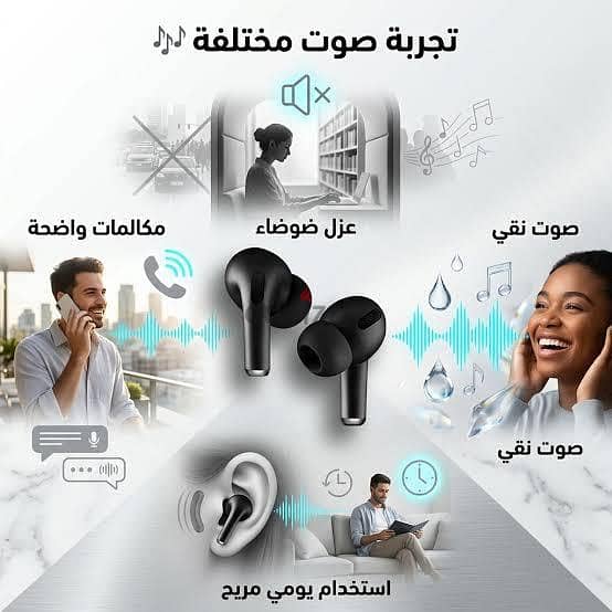Airpods pro sim original Black 2