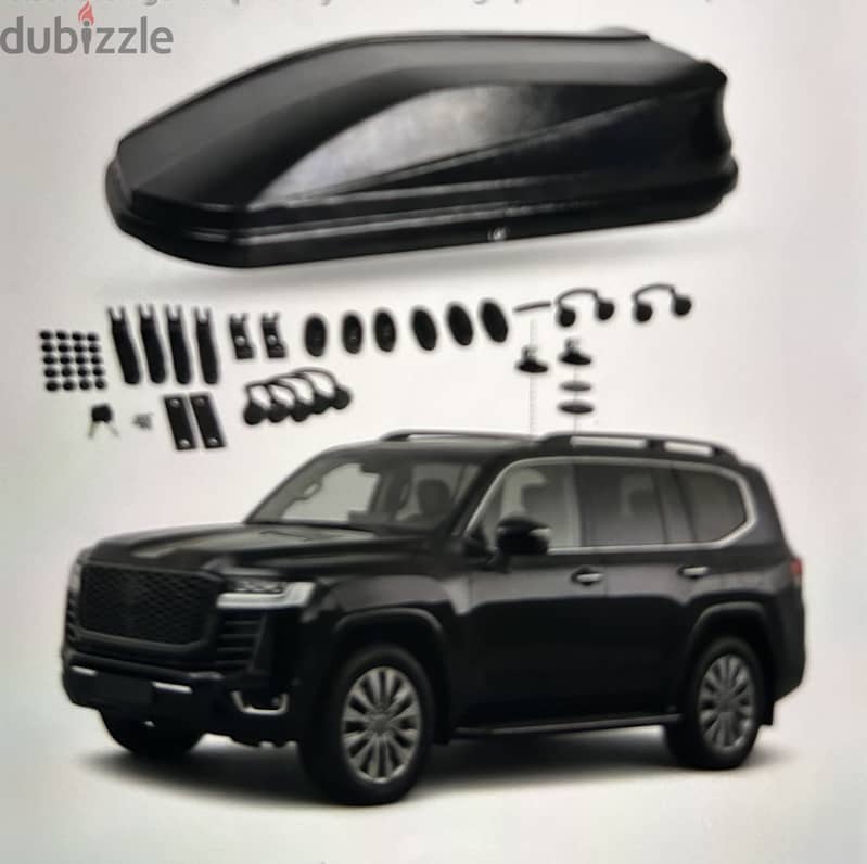 Rooftop Car cargo carrier semi new 1