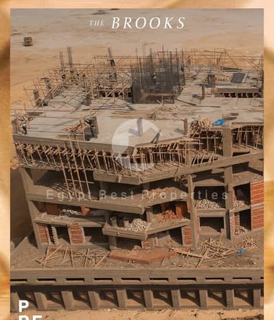 بمقدم 375ألف شقه للبيع استلام قريب القاهره الجديده  ذا بروكس موقع مميز