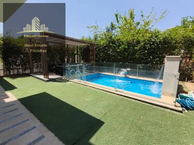 Furnished villa-swimming pool-4 bedrooms-nanny room