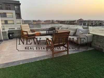 دوبلكس بموقع مميز في تريو جاردنز القاهرة الجديدة Trio Gardens New Cairo  مفروش بالكامل مع تكييفات جاهز للسكن