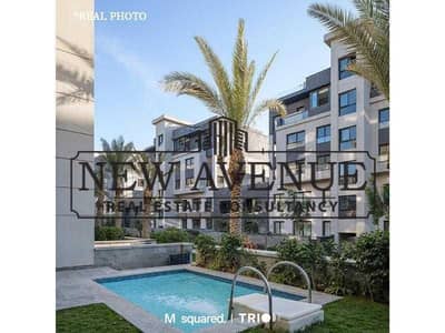 بأفضل سعر دوبلكس رووف متشطب واستلام فوري مع روف وحديقة خاصة في تريو جاردنز Trio Gardens
