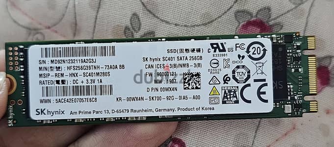 SK hynix SC401 SATA SSD 256GB