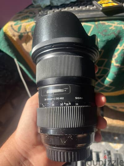 عدسه كانون 24 35 تصوير وايد