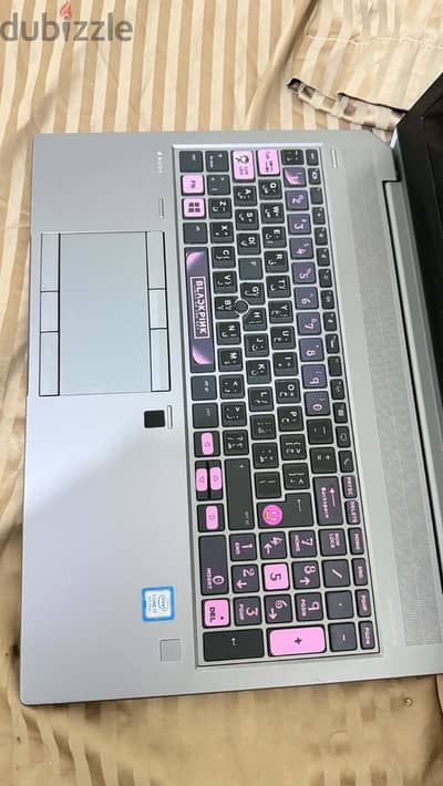 Hp zbook 15 g5 ram 16 مساحة 512