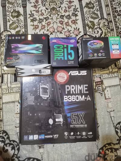 باندل i5 9400f السعر قابل للتفاوض