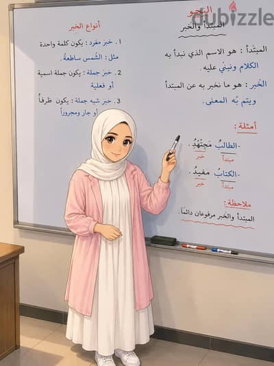 معلمة لغه عربية خبره اكتر من 6 سنوات