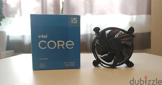 CPU-Intel-Core i5-11400F 6 Core/12 Threads