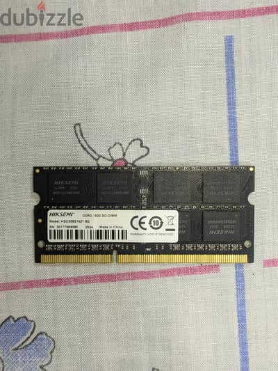 hiksemi 8g ddr3 1600mhz laptop