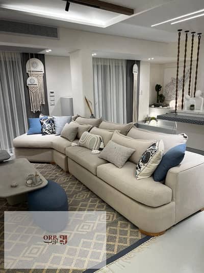 Fully Furnished Twin House for Sale in Mountain View Ras El Hikma North Coast 155 SQM + 185 SQM Garden 3 Master Bedrooms 4 Bathrooms