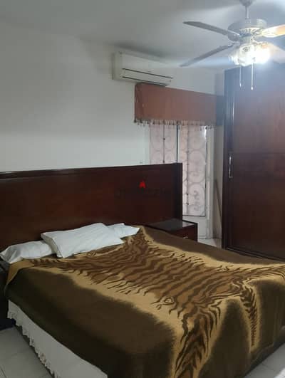 Apartment for rent furnished in Al-Rehab 3 bedrooms +2 bathrooms ground floor with private garden steps to the services of Al-Rehab 1 required 25000